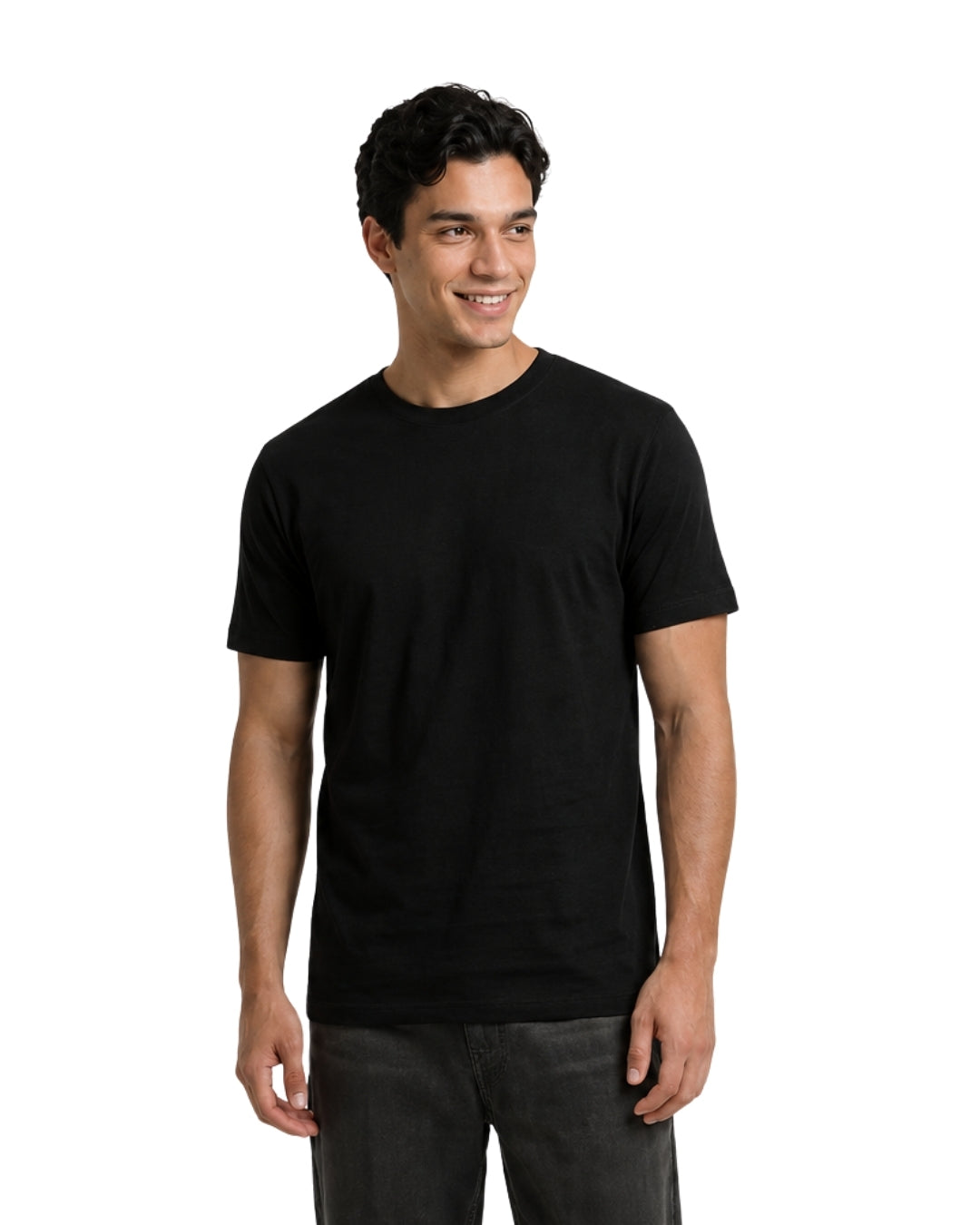 Black Regular Fit T-shirt