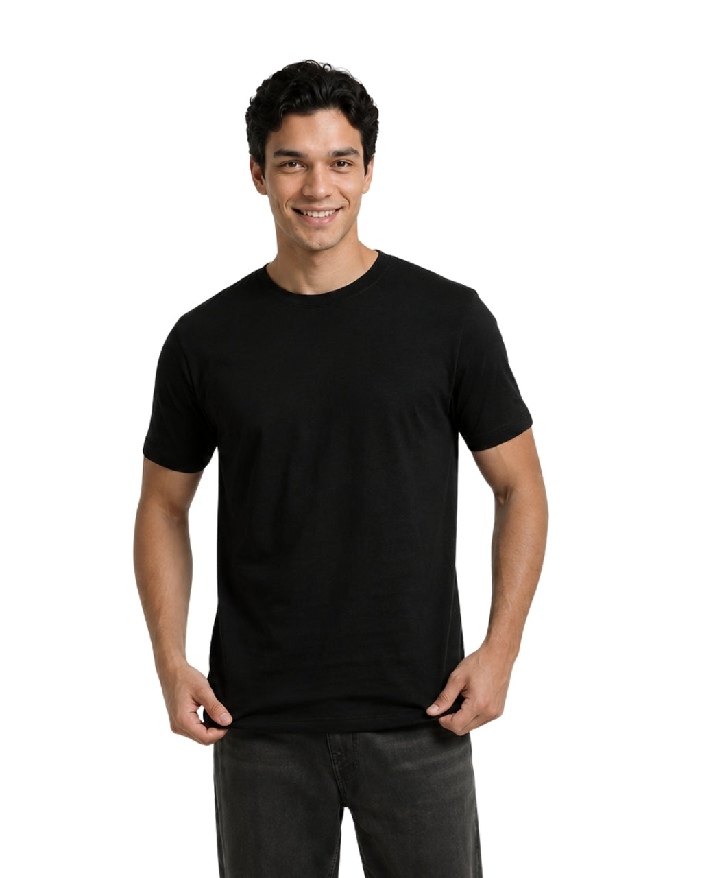 Black Regular Fit T-shirt