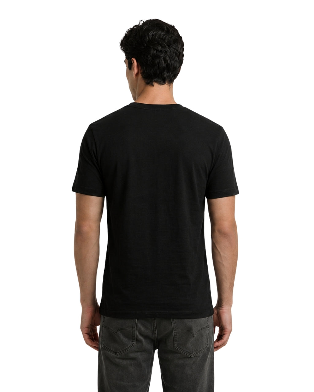Black Regular Fit T-shirt