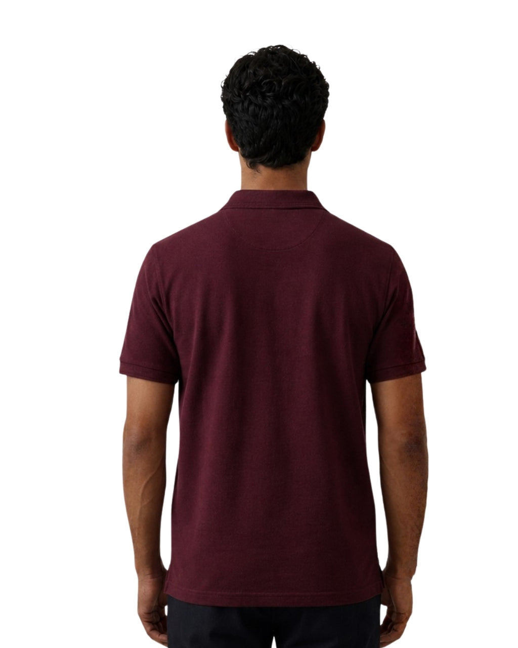 Maroon Polo T-Shirt