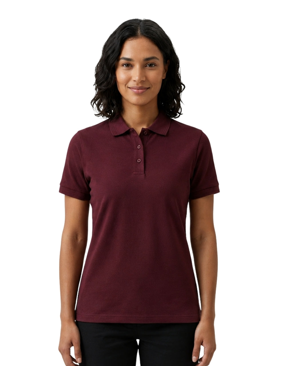 Maroon Polo T-Shirt