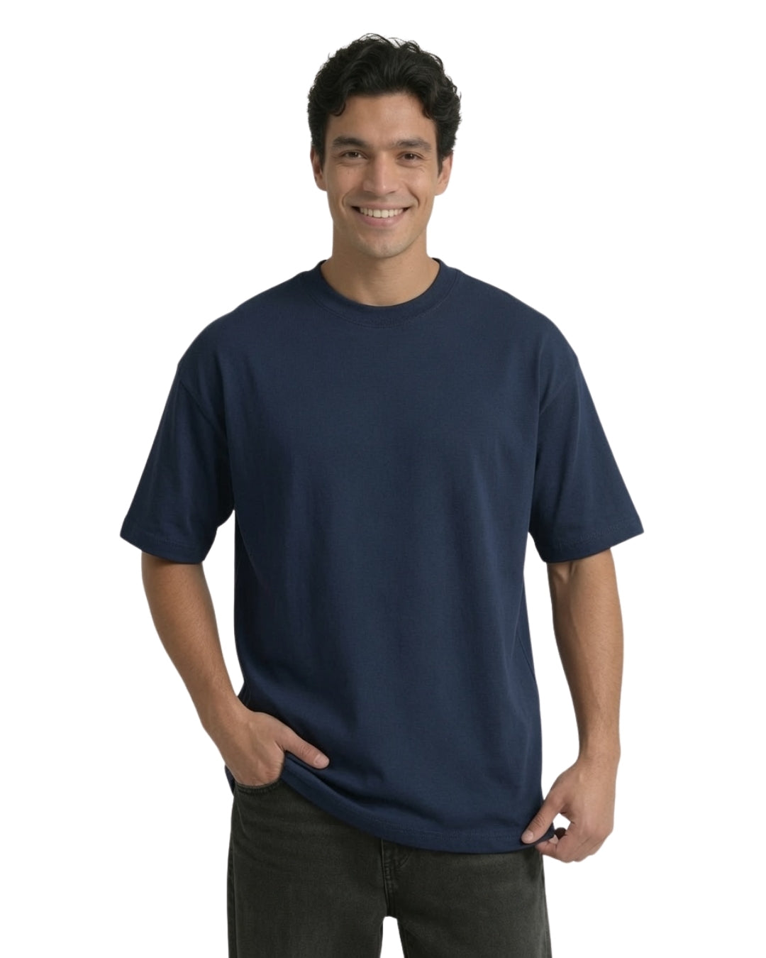Navy Oversized T-Shirt