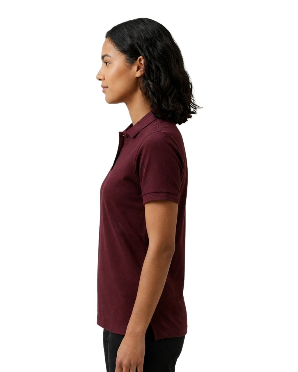 Maroon Polo T-Shirt
