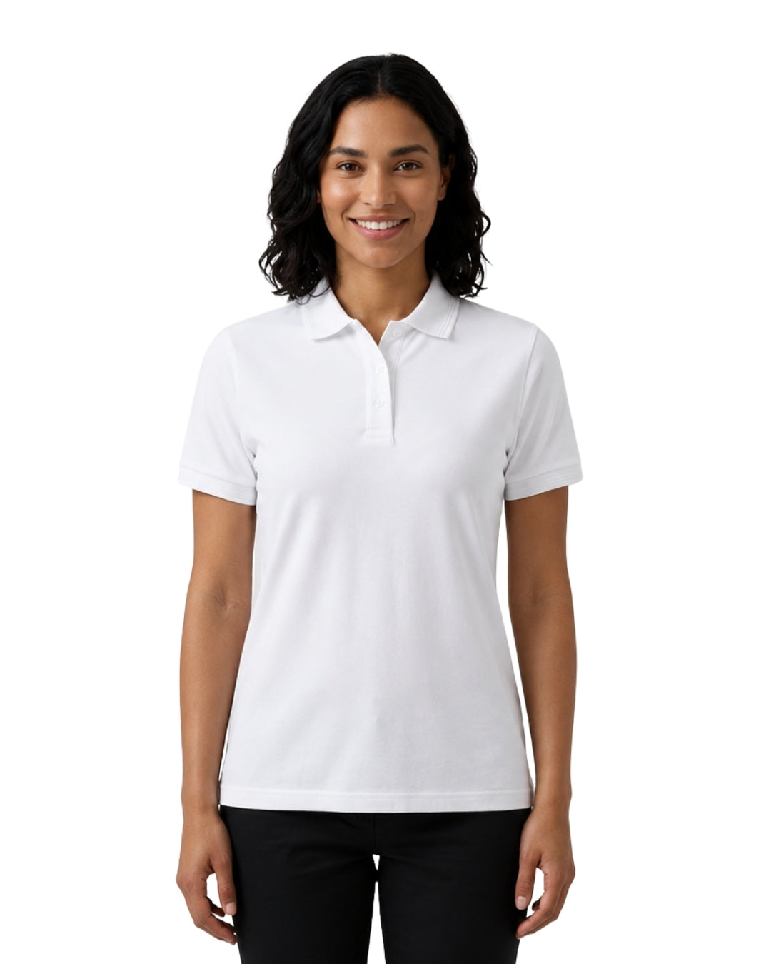 White Polo T-Shirt