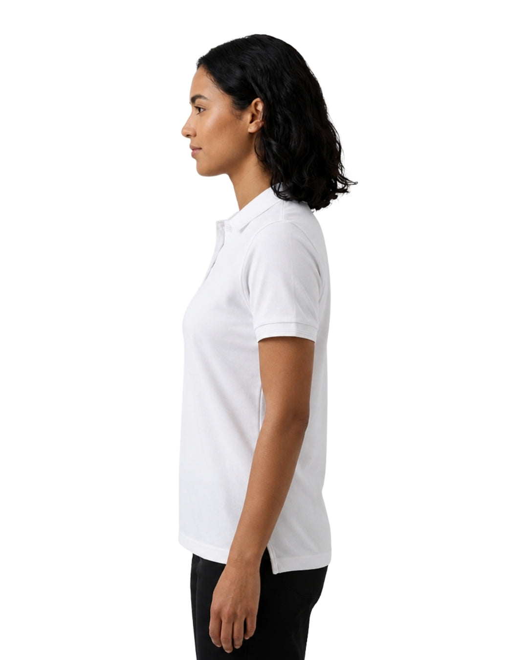 White Polo T-Shirt