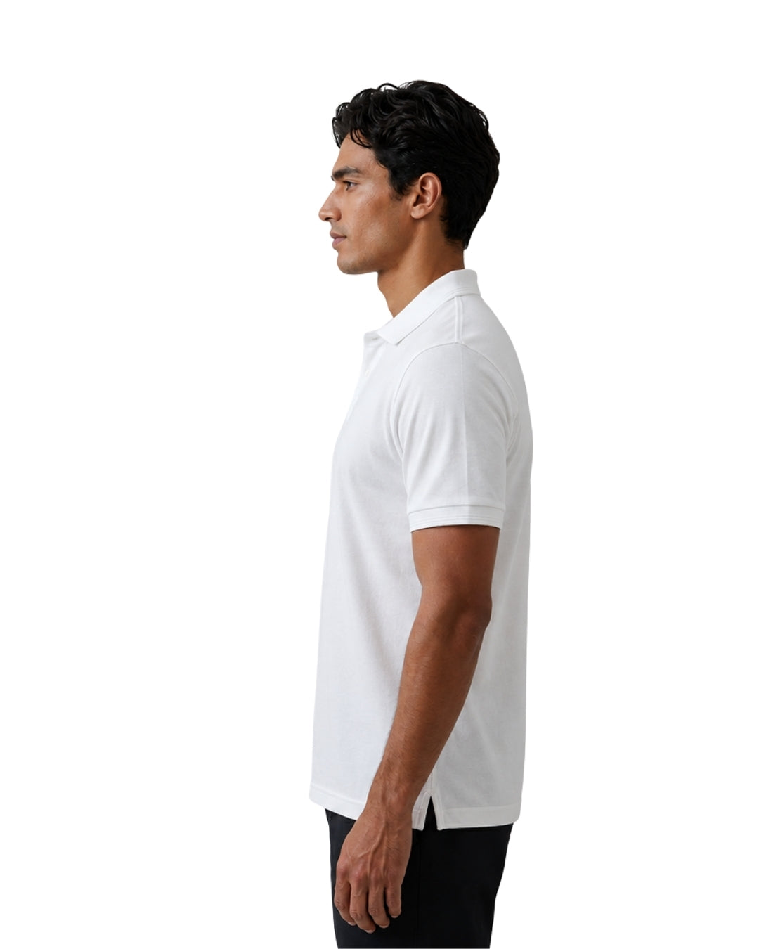 White Polo T-Shirt