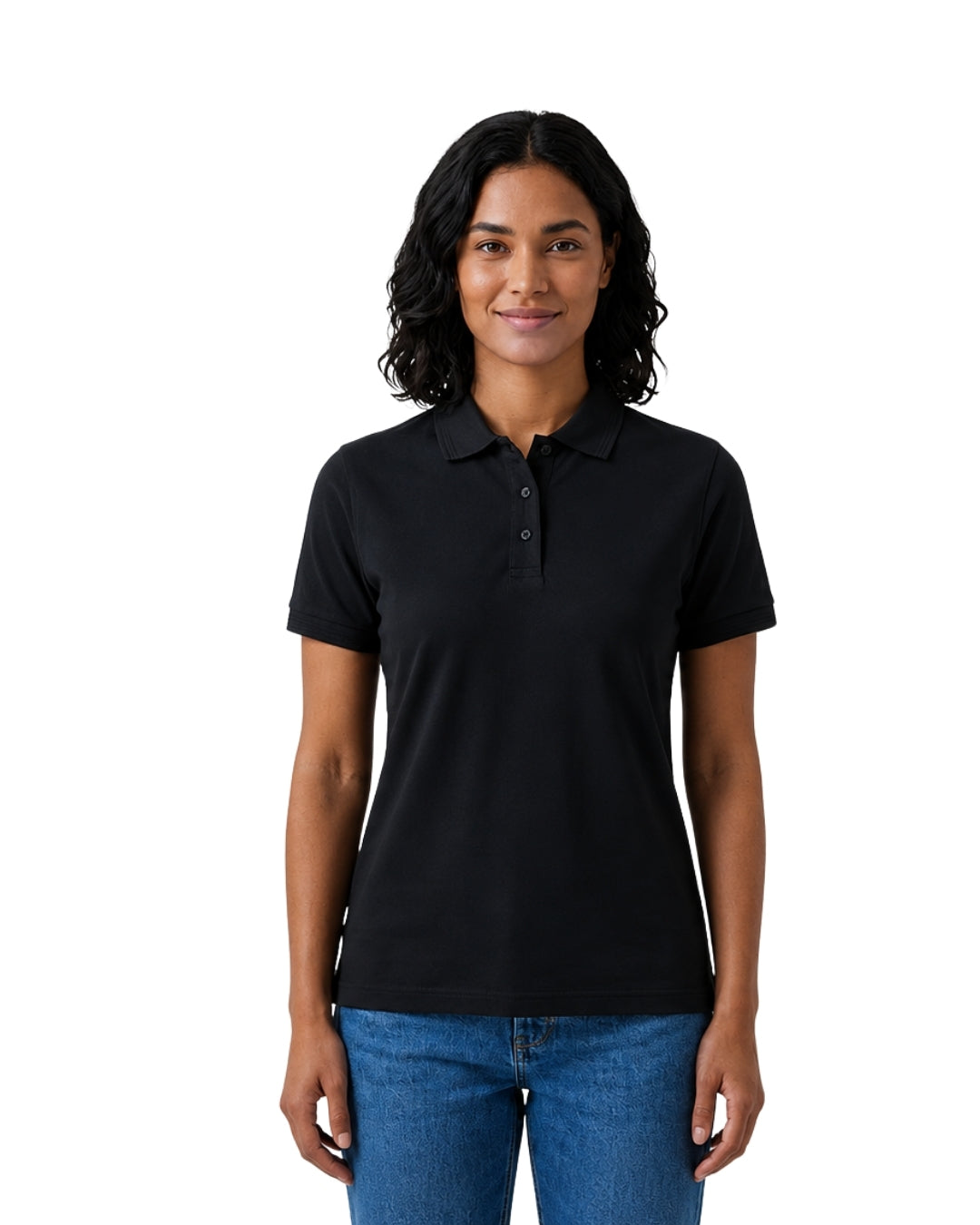 Black Polo T-Shirt