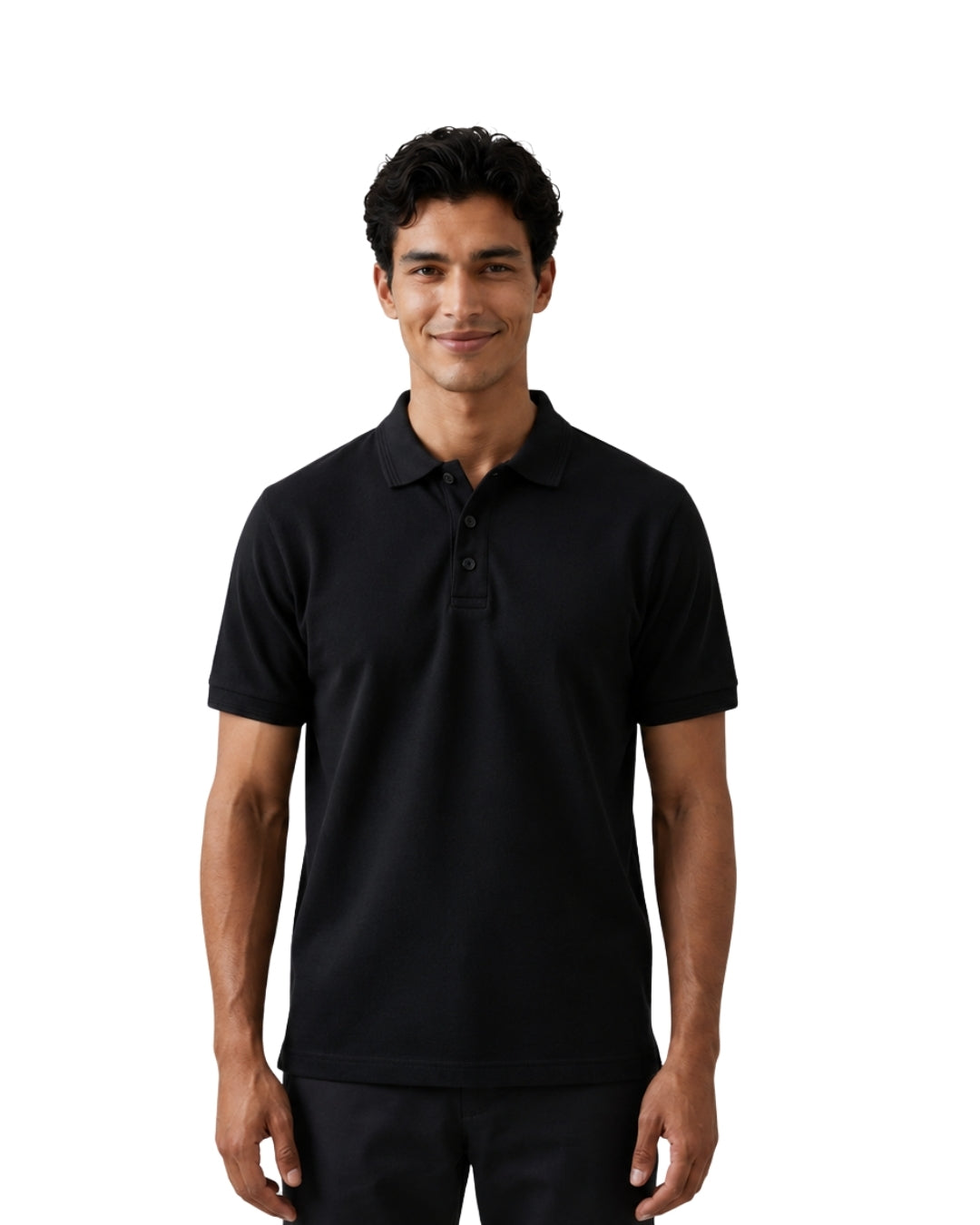 Black Polo T-Shirt