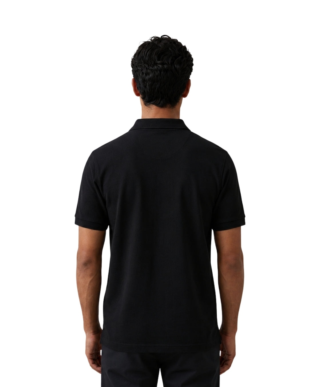 Black Polo T-Shirt
