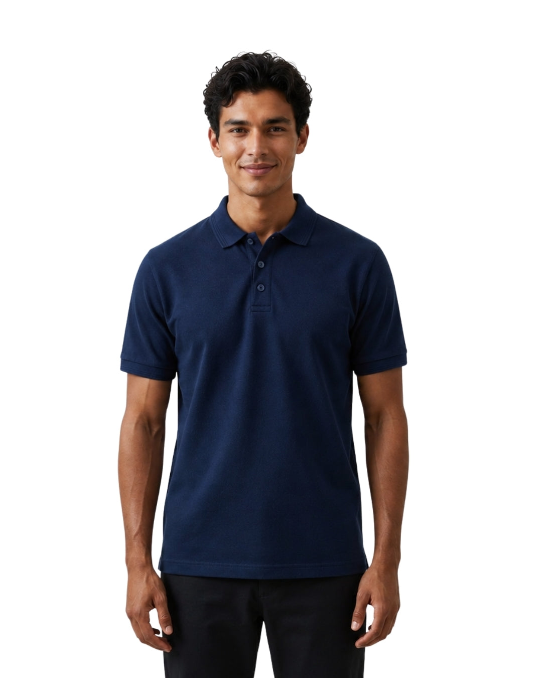 Navy Polo T-Shirt