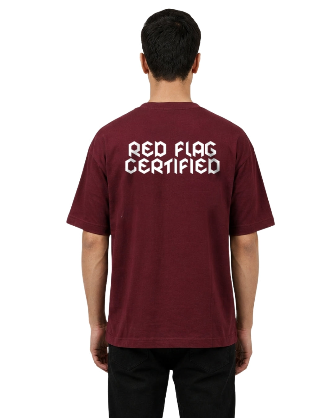 Red Flag Oversized T-Shirt