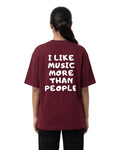 Music Oversized T-Shirt for Men for Women