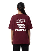 Music Oversized T-Shirt