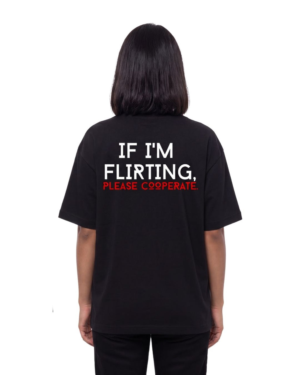 Flirting Oversized T-Shirt