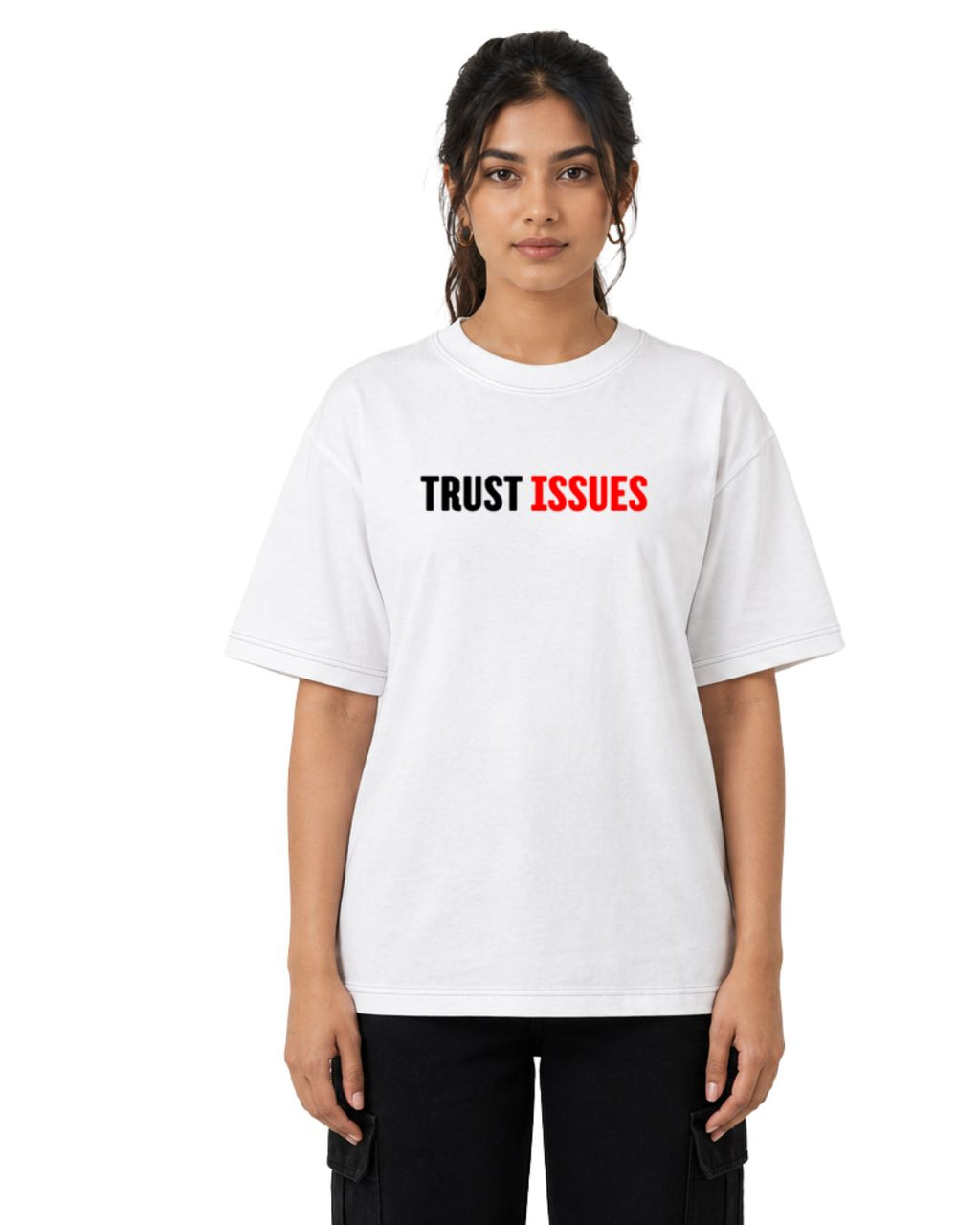TRUST ISSUES Oversized T-Shirt