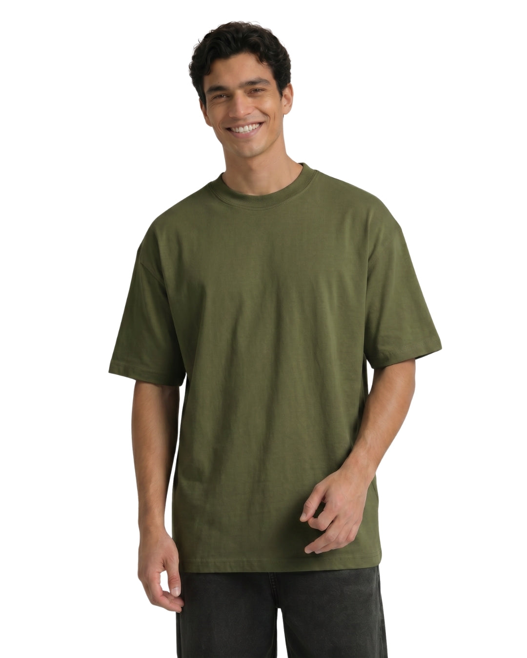 Olive Oversized T-Shirt