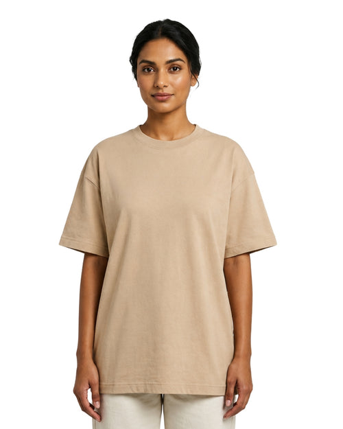 Beige Oversized T-Shirt
