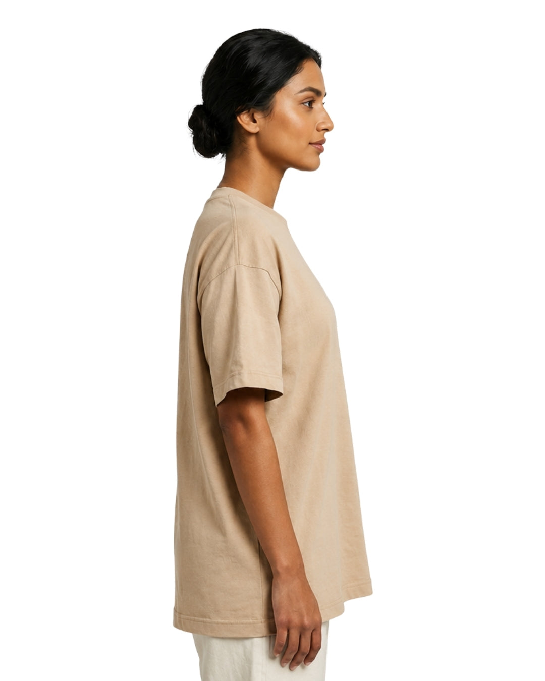 Beige Oversized T-Shirt