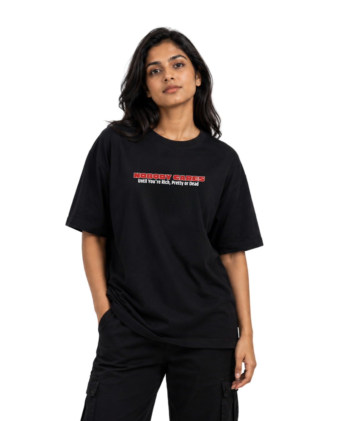 Nobody Cares Oversized T-Shirt