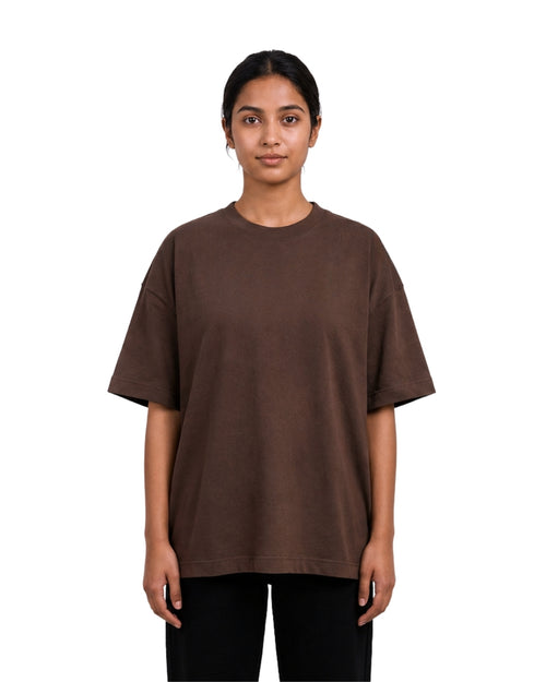 Brown Oversized T-Shirt