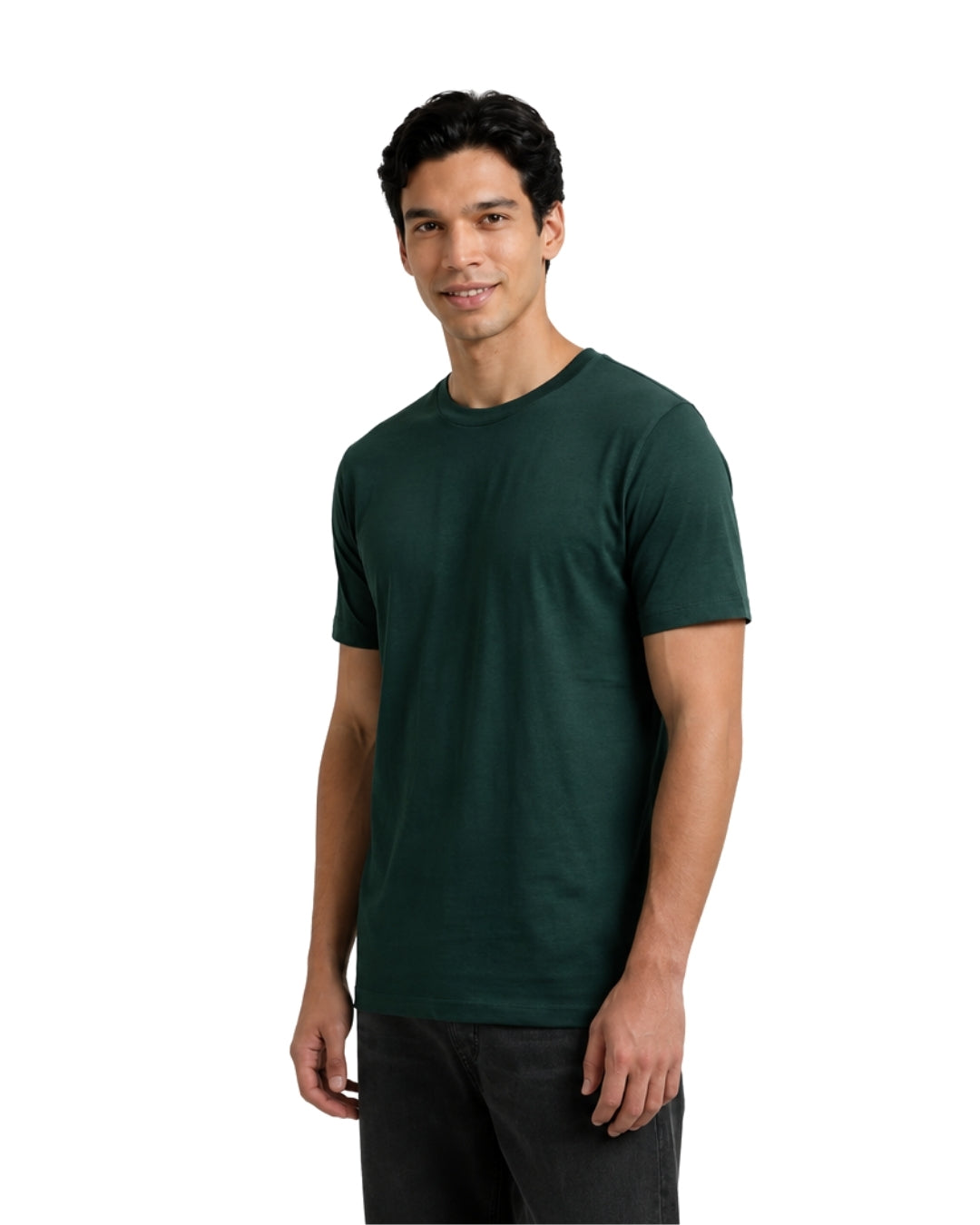 Forest Green Regular Fit T-shirt