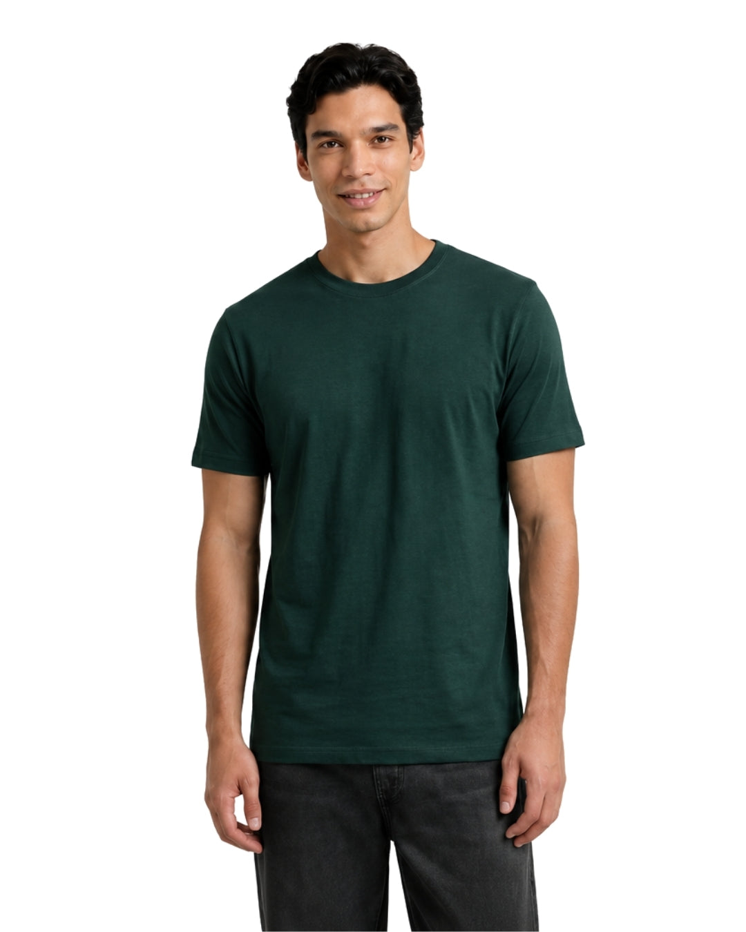 Forest Green Regular Fit T-shirt