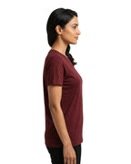 Maroon Regular Fit T-shirt