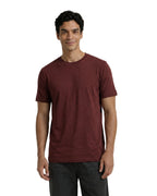 Maroon Regular Fit T-shirt