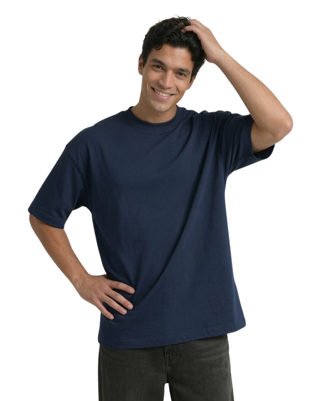Navy Oversized T-Shirt
