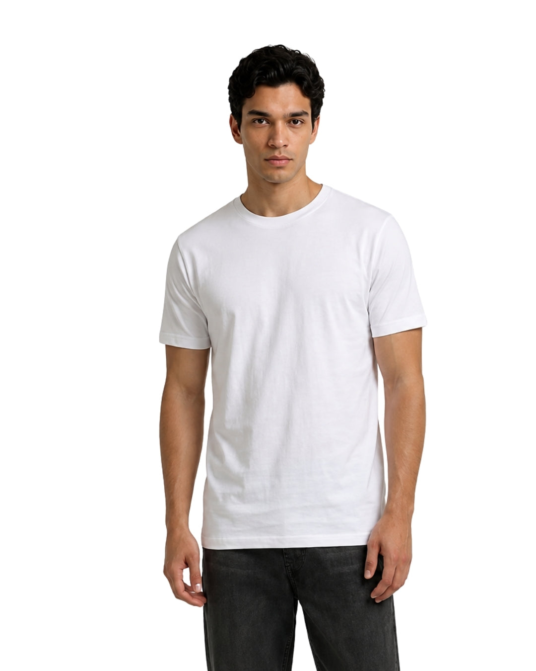 White Regular Fit T-shirt