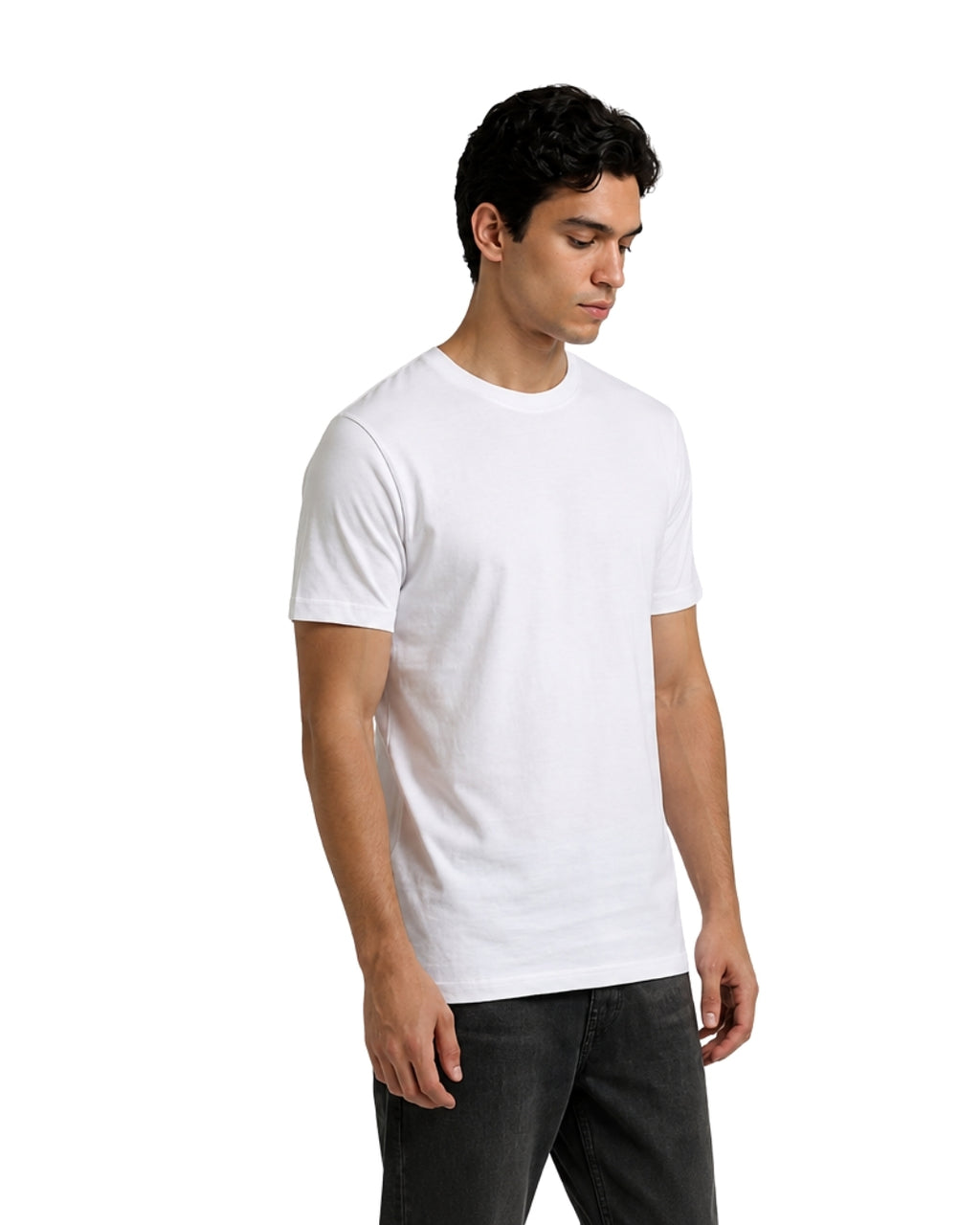 White Regular Fit T-shirt