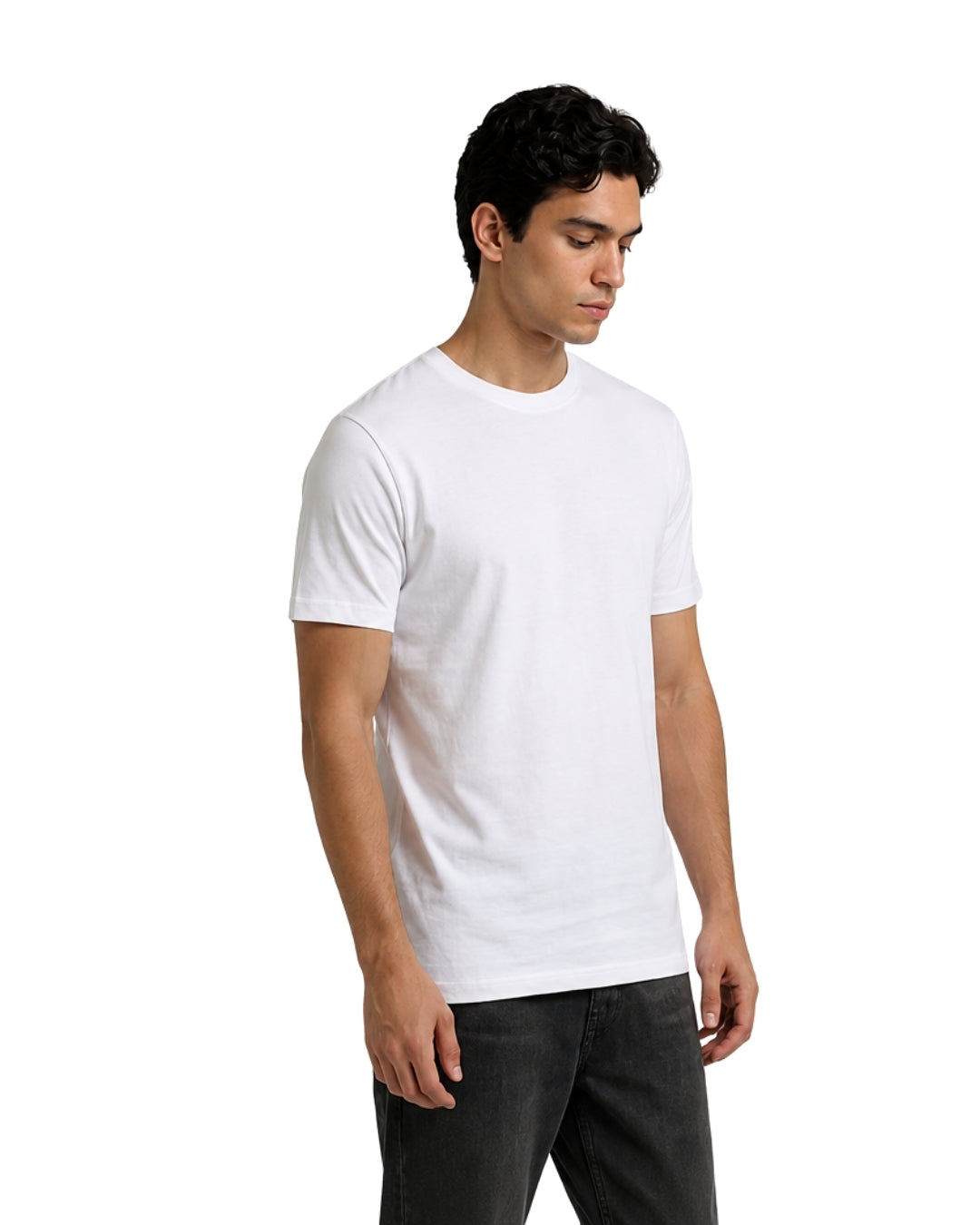 White Regular Fit T-shirt