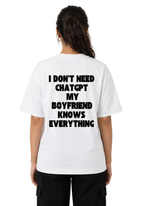 Chatgpt Oversized T-Shirt